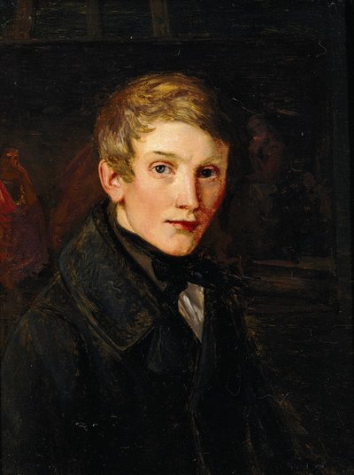 Self-portrait by Dankvart Dreyer
